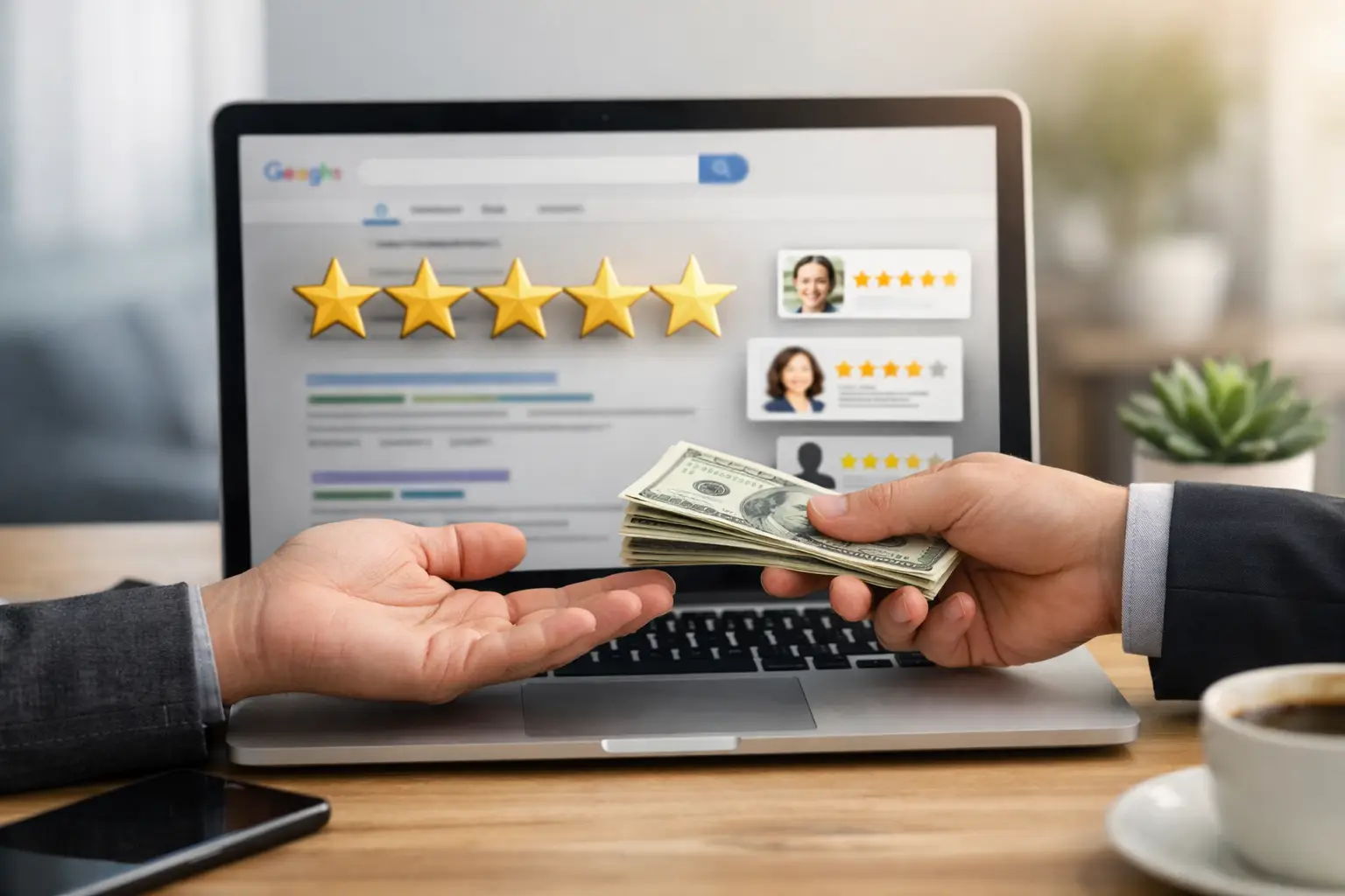 Comprar avaliações vale a pena no Google?